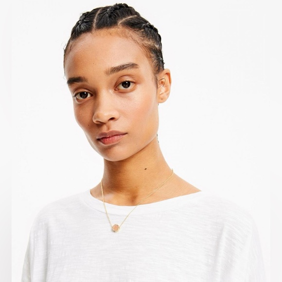 BIMBA Y LOLA Logo Crystals Chain Necklace | Love Collection Bimba Y Lola Coral - Picture 5 of 14